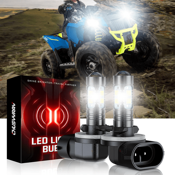 2 SUPER Bright LED light bulbs for Bobcat 751, 753, 763, 773, 863, 864, 873, 883