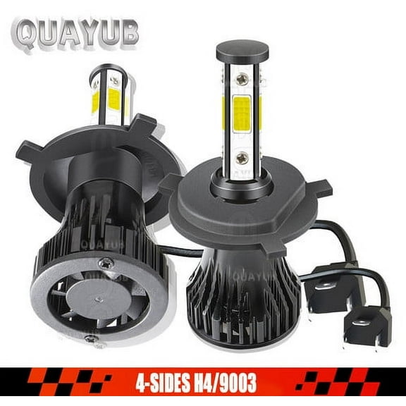 2 SUPER LED headlight bulbs White 6000k for Massey Ferguson 6280, 6290, 670, 690
