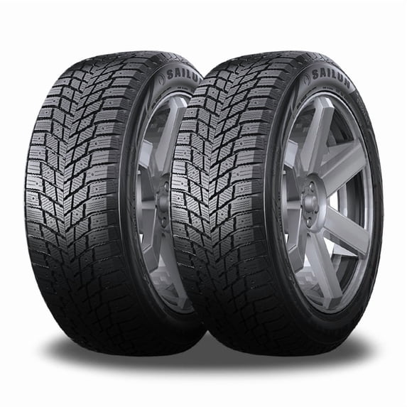 2 Sailun Ice Blazer WSTX 225/60R18 100T Winter Performance Snow Tires STUDDABLE 5542178 / 225/60/18 / 2256018
