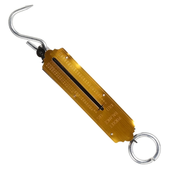 2 Scale Handheld Weighing Scale Outdoor Use Scale Size 1 Golden