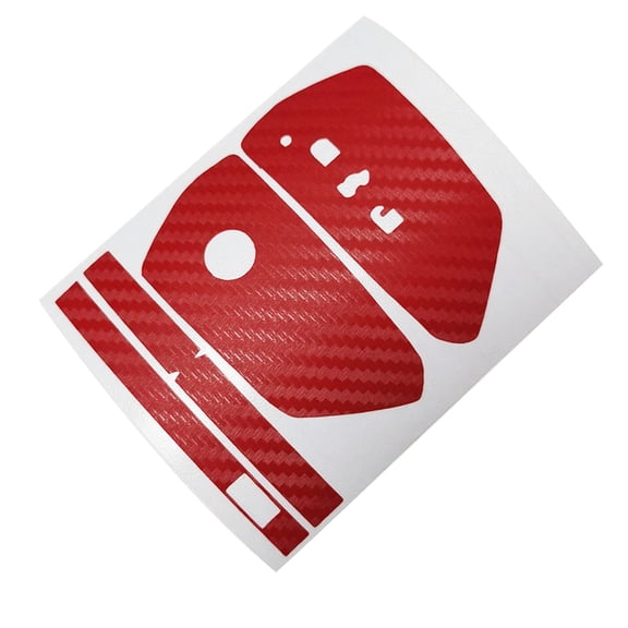 2. Scratch-Resistant Car Decoration, Carbon Fiber Texture Sticker, Easy Install Strong Adhesive for Golf