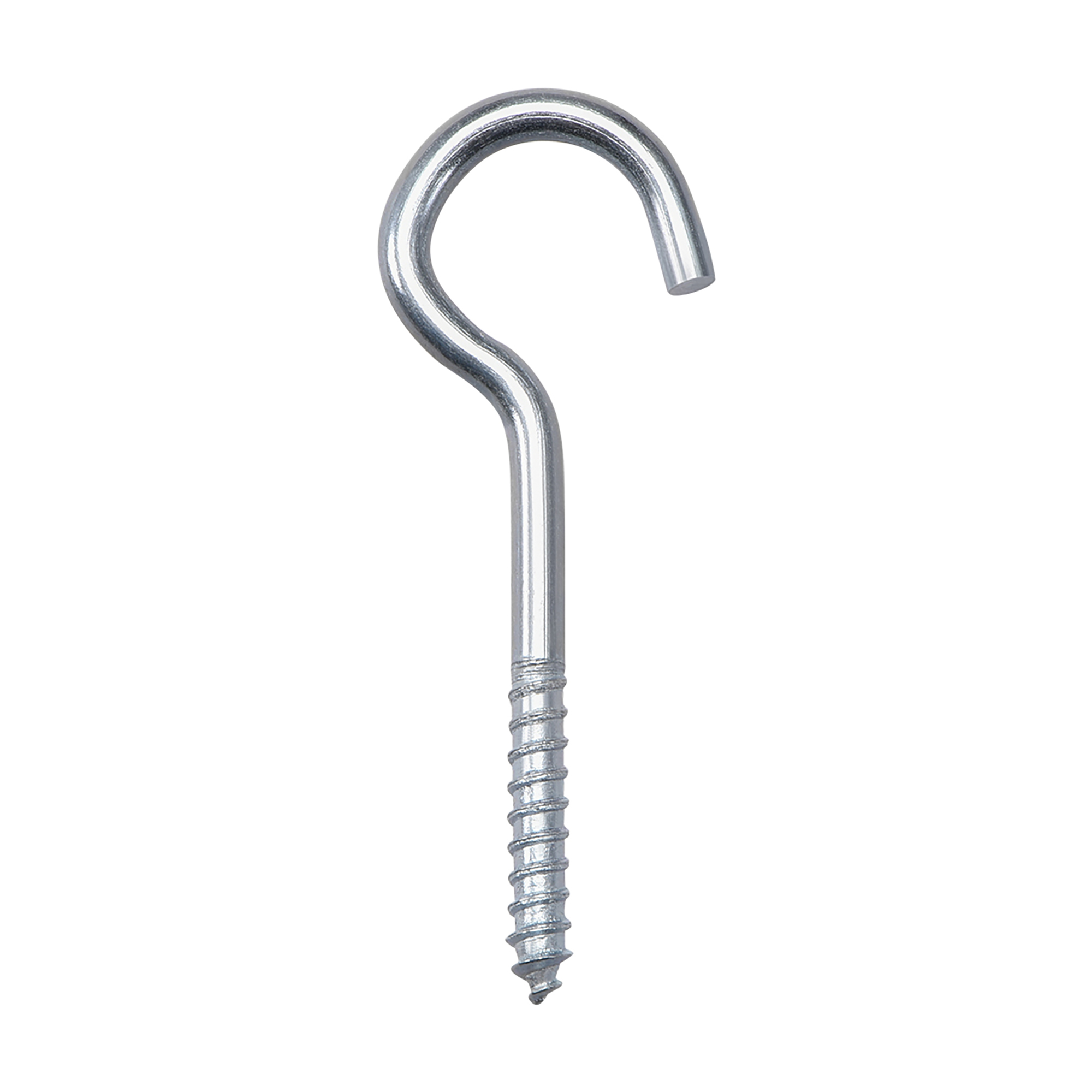 2" Screw Eye Hooks Self Tapping Screws Carbon Steel Screwin Hanger Eye