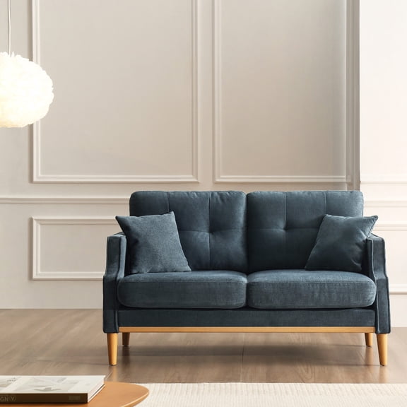 2 Seater, 520 lbs Capacity - Soft Button - tufted Back - Bedroom Relaxing - Maximum Comfort