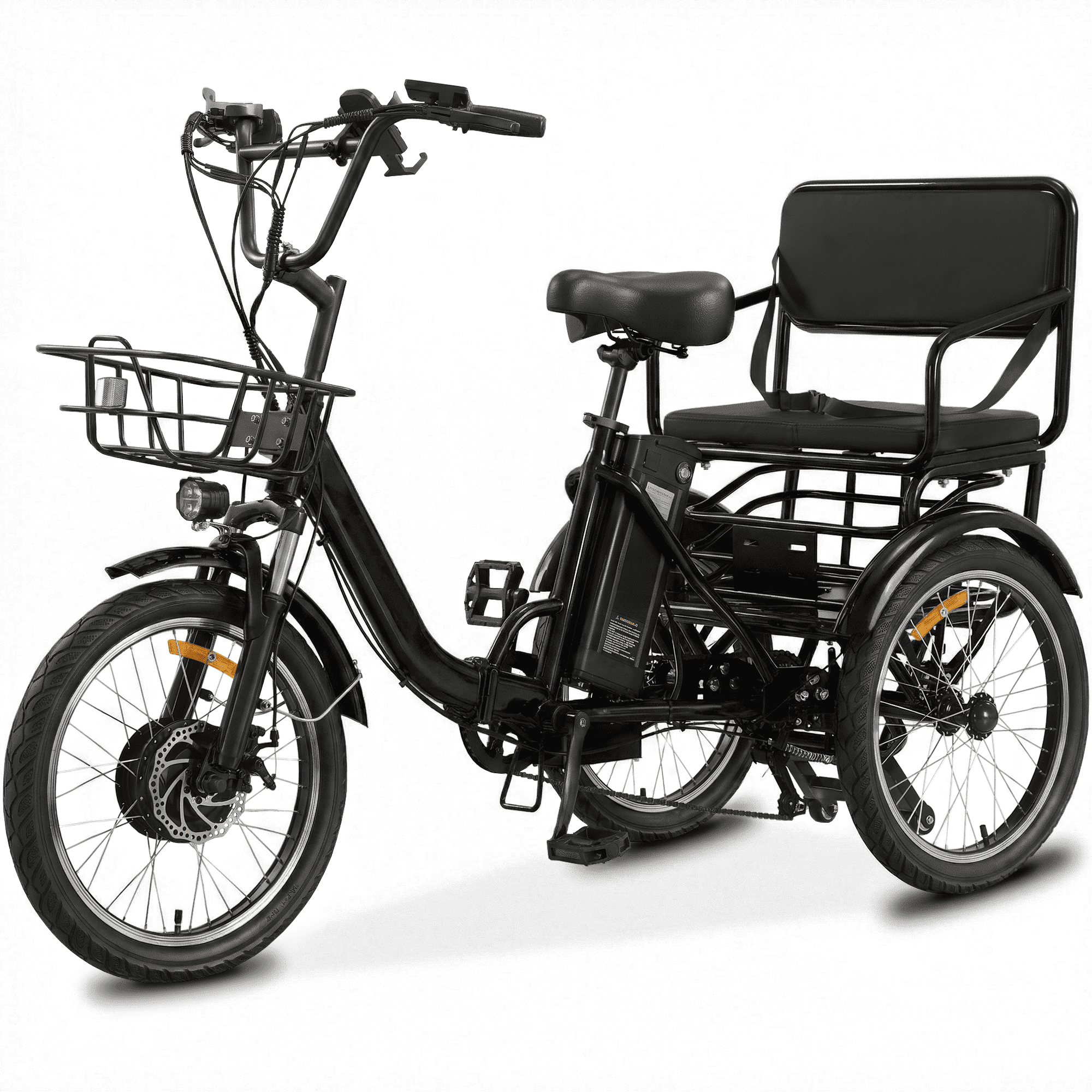 2 seat 3 wheel bicycle Speedy Lite Folding Electric Bike for Adults ST folding ebike MOONCOOL 24 in. Adult Tricycle,