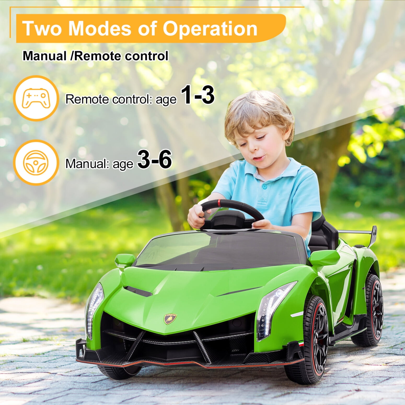 Power wheels with a remote control hotsell
