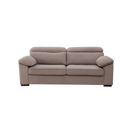 2-Seater Sofa Bed, Mid-Century Modern Couch, Convertible Queen Size Sleeper Sofa with Wooden Frame & Polyester Upholstery, Pull-Out Design, 300 lbs Capacity - Space Saving for Living Room, Gray