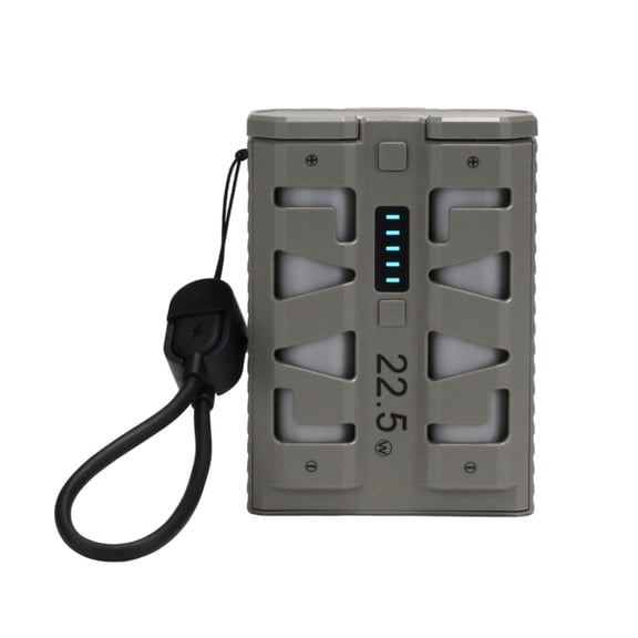 2 Section 21700 Fast Chargers PowerBanks Shell Case 22.5W Output Resistant to Impact for Mobile Phone