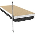 thumbnail image 1 of 2 Section Aluminum Floating Dock Kit w/ Signature Top - 4'x20', 1 of 7