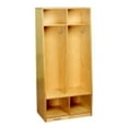 thumbnail image 1 of 2-Section Bench Coat Locker, 1 of 1