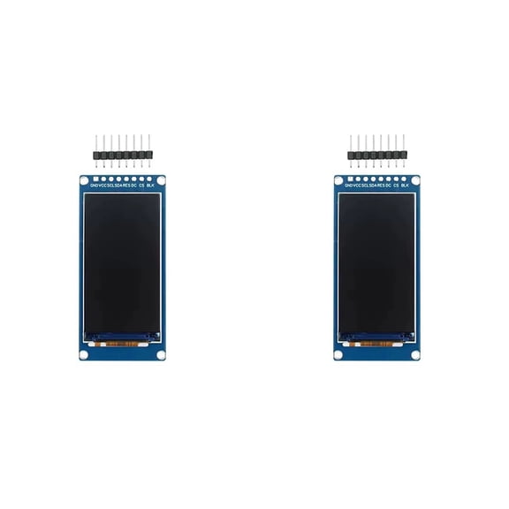 2 Set 1.9Inch IPS Full Angle TFT Display Screen LCD Screen Color Display Module SPI Serial Port ST7789