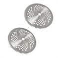 thumbnail image 1 of 2-Set 10Inch 80T Carbide Tip Brush Blades Replacement for Most of The Gas or Electric Trimmers, 1 of 5