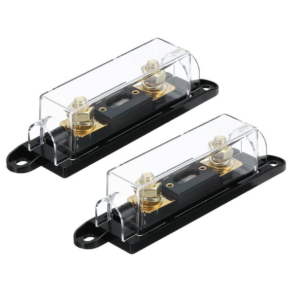 2 Set 150 A 32 V ANL Fuse Holder Kit 150 A Fuse 0/2/4/8 Gauge AWG Inline Fuse Block Fuse Box Automotive Fuse Block