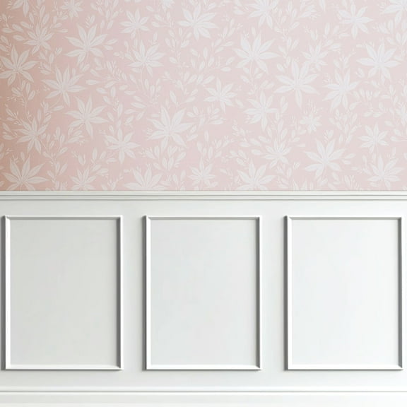 2 Set of 16" x 20" Pre-Cut Accent Wall Molding Trim Kit, Peel and Stick Premade Wainscoting Panels for Interior Decoration, Ready to Assemble Chair Rail Moulding