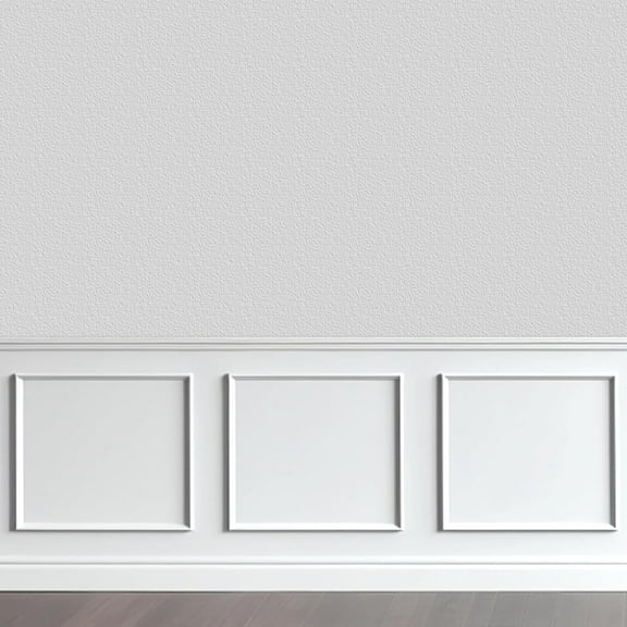 2 Set of 20" x 20" Pre-Cut Accent Wall Molding Trim Kit, Peel and Stick Premade Wainscoting Panels for Interior Decoration, Ready to Assemble Chair Rail Moulding