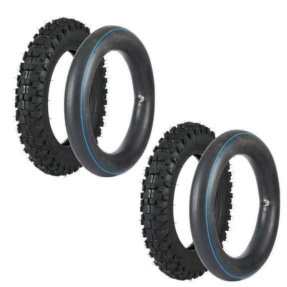 2 Set 3.00-10 Tires with Tubes front and rear for Mini Trail Bike Off Road Dirt Bike Motocross Pit bike 49cc 50cc 70cc 90cc 110cc 125cc SSR Baja Coolster CRF50 XR50 PW50 TTR50 DRZ70 JR50