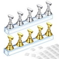 2 Set Acrylic Nail Practice HYZ01 Stand Nail Tip Art Display