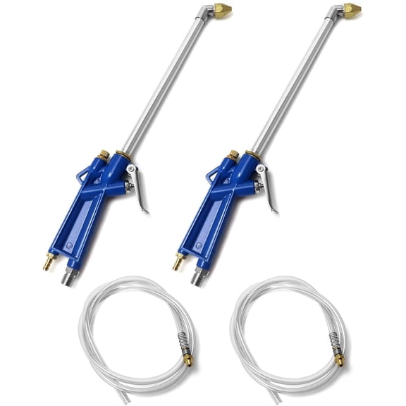 2 Set Air Blow Gun Pneumatic Engine Cleaning Gun with 4Ft Hose, Cleaning D