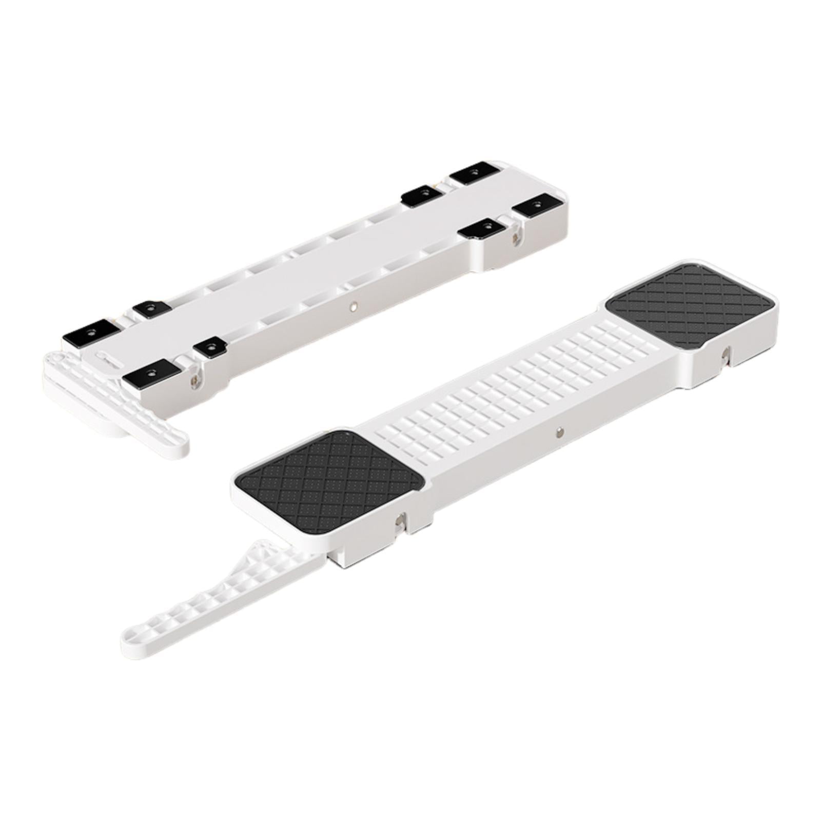 2 Set Appliance Roller Moving Mat Adjustable Height Retractable Wheels Support Up to 300kg Household