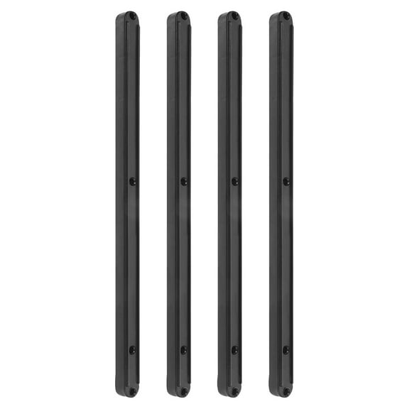 OFFIGAM 2-Pack Plastic Drawer Slide Kit for Furniture Bottom Mount, Easy Install Support Rails for Smooth