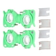 2 Set Cane Holder for Walker Rollator 360 Degree Rotation Wheelchairs