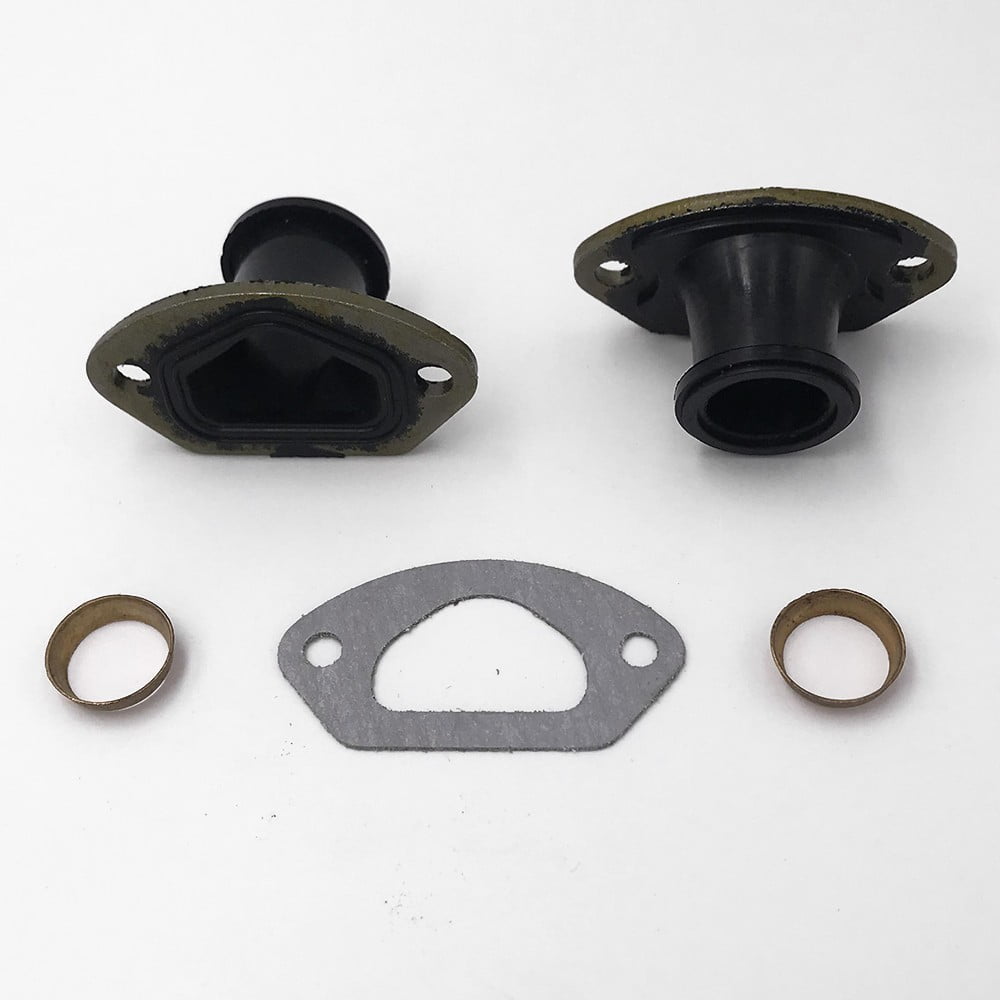 2 Set Chainsaw Exhaust Intake Manifold Ring Gasket for 45CC 4500 52CC
