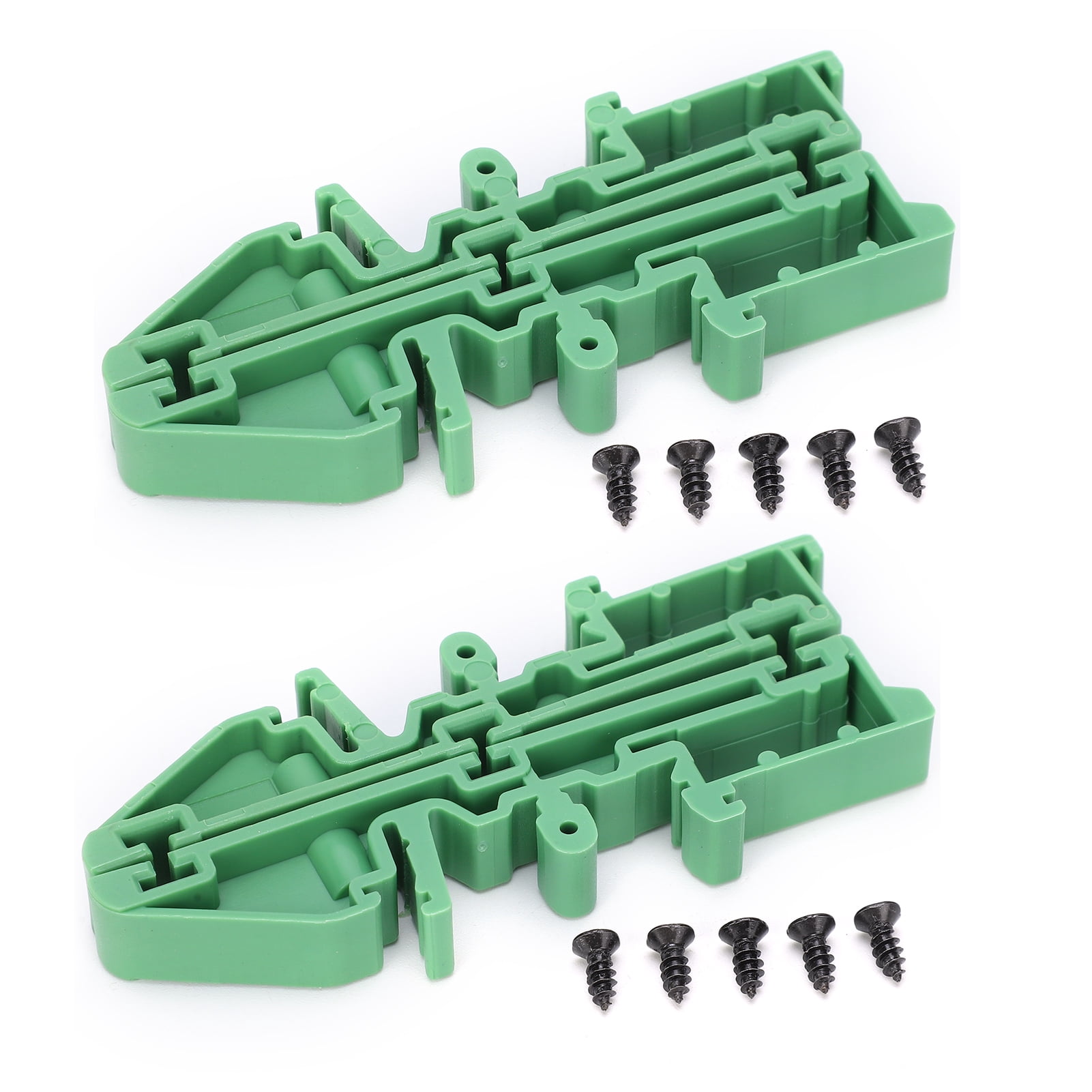 2 Set Circuit Board Bracket C45 DIN Rail Mounting Adapter Install Screw ...