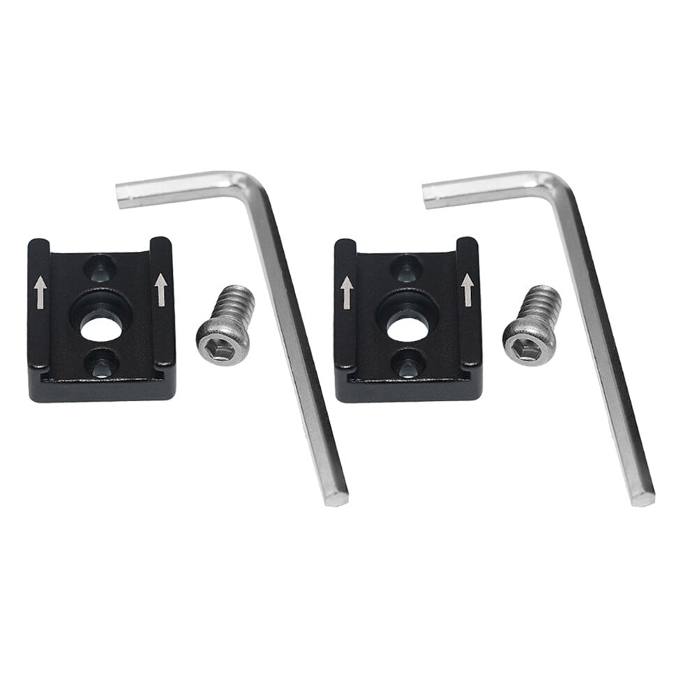 2 Set Cold Shoe Adapter Cold Shoe Flash Mount Flashes & Accessories