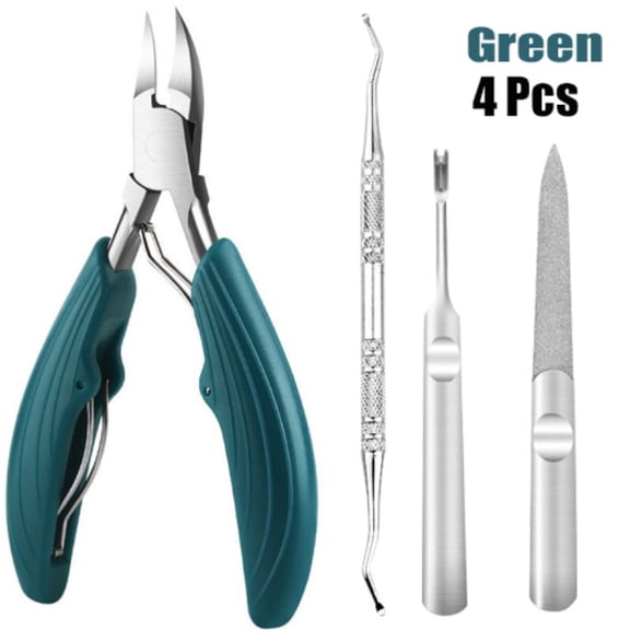 2 Set Cuticle Trimmer Nail Clippers Cutter, 4 Pcs Cuticle Remover Cutter Nipper Durable Dead Skin Clipper Manicure Pedicure Tools