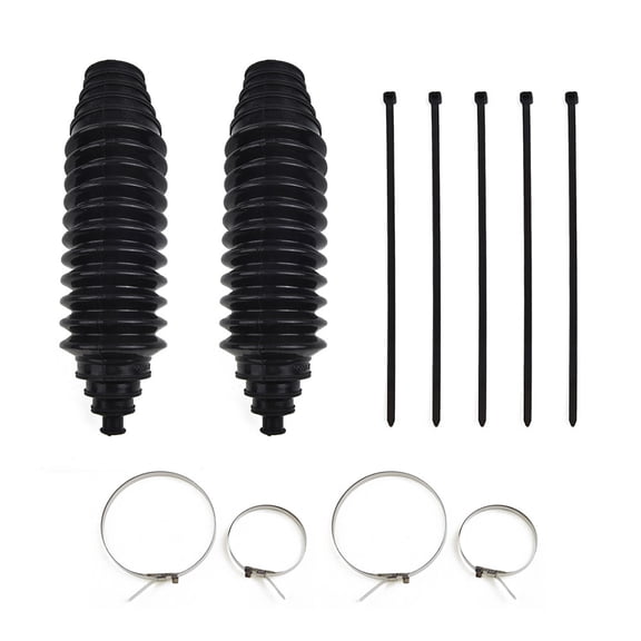 2 Set Cv Boot Kit Silicone Rack And Pinion Steering Boot Pinion Boot Gaiter Kit For All Cars Gaiter Pinion Boots Fangkenuo