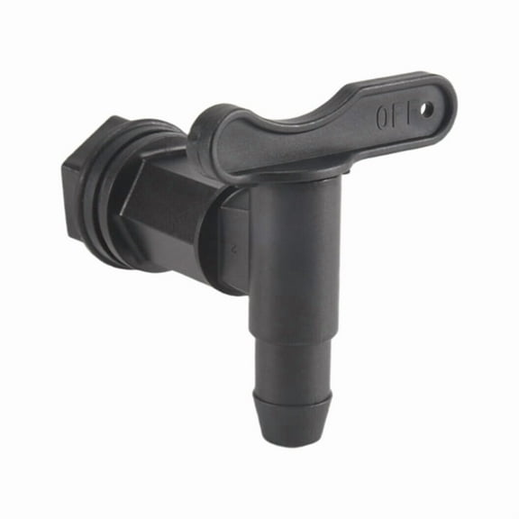 2 Set Drum Spigot Faucet Pail Taps with Gasket Plastic Construction Materials NPT Connection for Plastic Gallon Drums