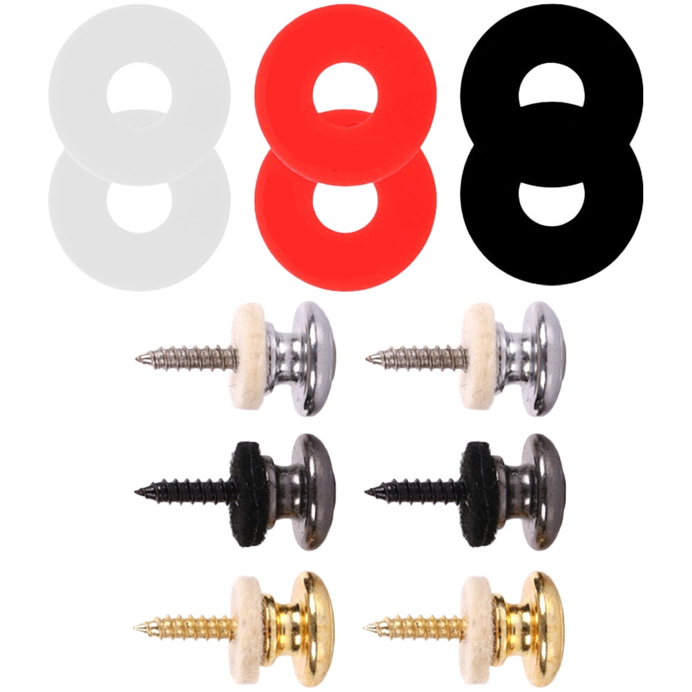 2 Set Guitars Bass Guitar Guitar Supplies Bass Strap Lock Guitar Strap