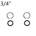 thumbnail image 1 of 2 Set Impact Wrench Retaining Ring Clip with O-Ring for Craftsman IR 3/8in 1/2in, 1 of 7