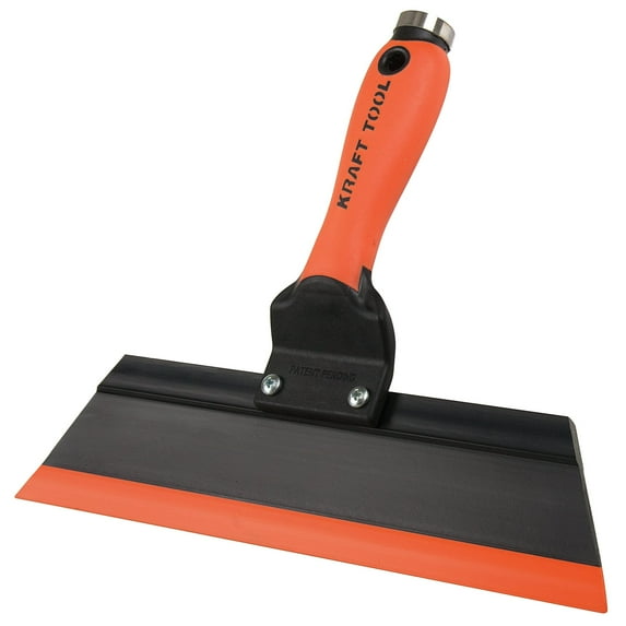 2 Set- Kraft Tool GG242 Squeegee Trowel, 12-Inch, Orange/Black