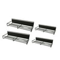 2 Set Fridge Shelf Carbon Steel Spice Racks for