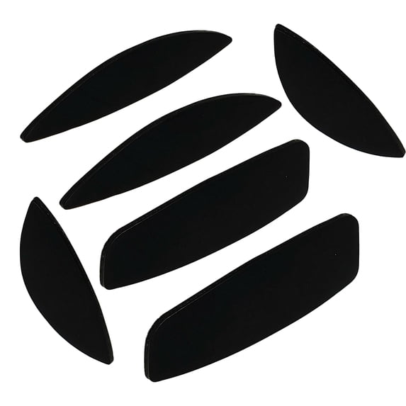 2 Set Mouse Stickers Anti-slip Stickers Fast Smooth for Logitech M950 M950T Gaming Mouse