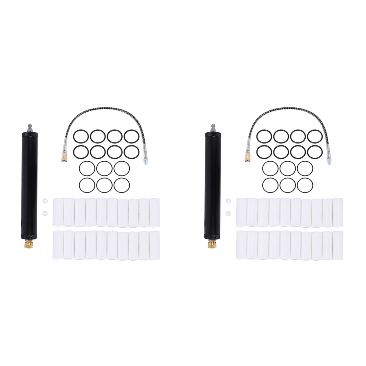 Filtre Huile-eau Haute Pression 4500 Psi PCP - Séparateur Triple Filtration Tamis Moléculaire, Charbon Actif | Pour Compresseur Air, Pistolet PCP, Bouteilles Plongée