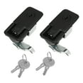 thumbnail image 1 of 2 Set Paddle Latch  and Keys Replacement for Tool Box Truck RV Trailer Caravan, 1 of 6