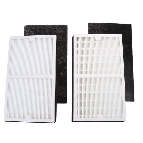 2 Set Particulate Filter Set Air Purifier Filter Air Purifier Replacement Filter Plastic Air Cleaners Filter for H-100C