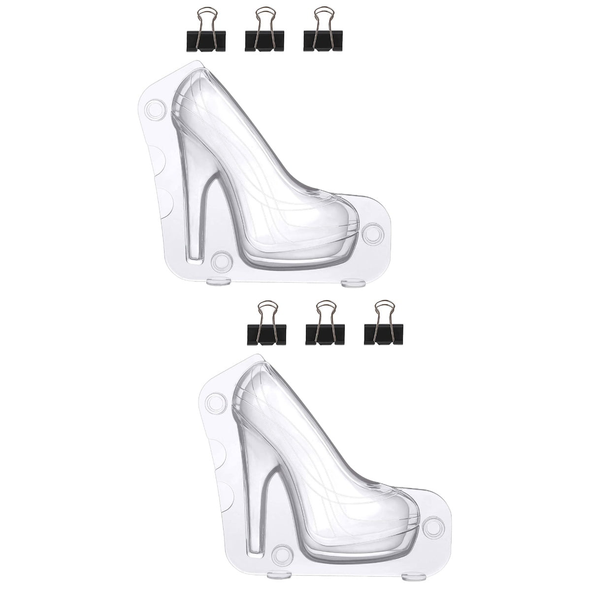 2 Set Plastic Para Paletas Chocolate Candy Making Tools Candle Large