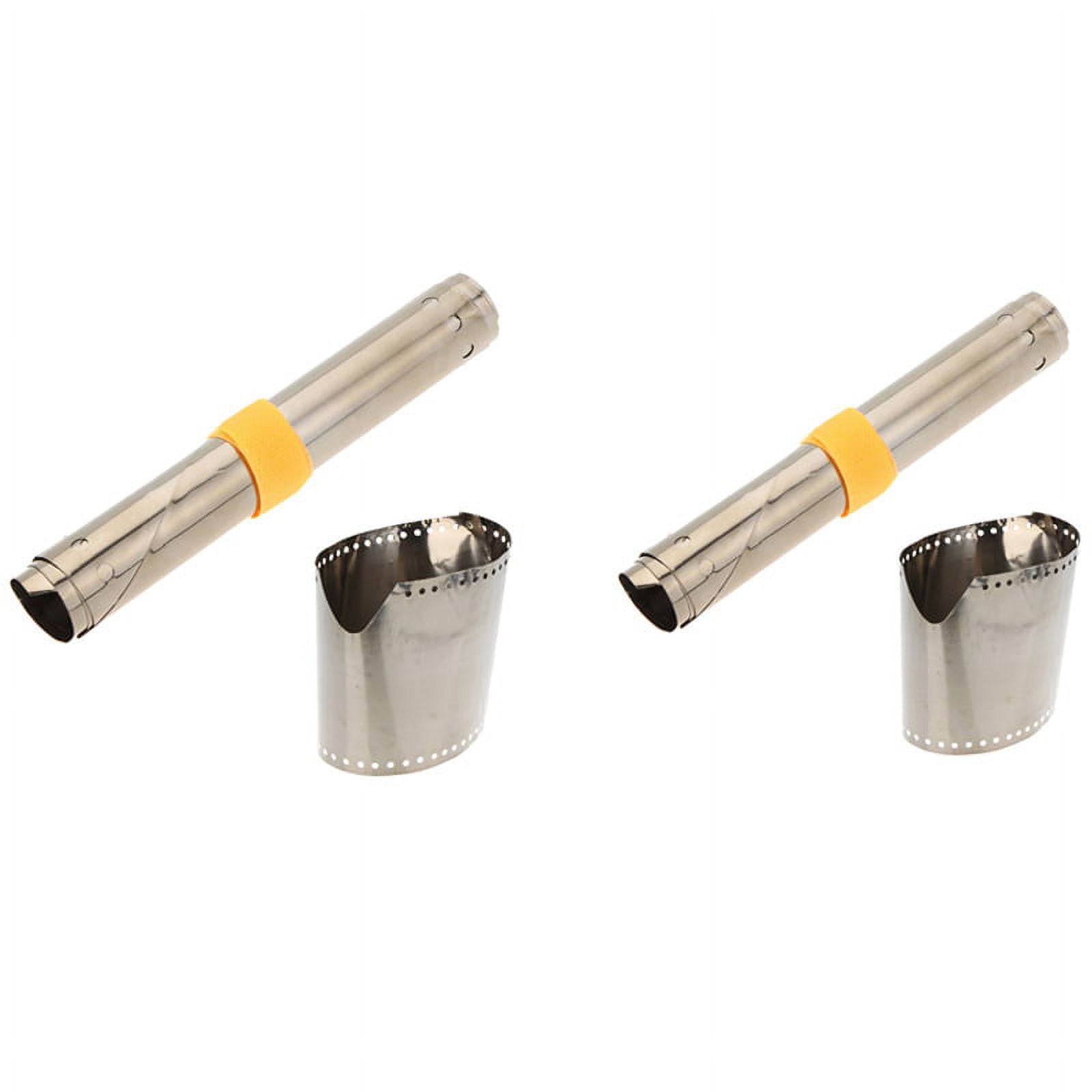 2 Set Pure Titanium Camping Stove Camping Stove Wind Screen Outdoor Gas Stove Windproof Windshield,19cm & 15cm,2 x windproof board 2 x magic belt 2 x storage bag,Silver