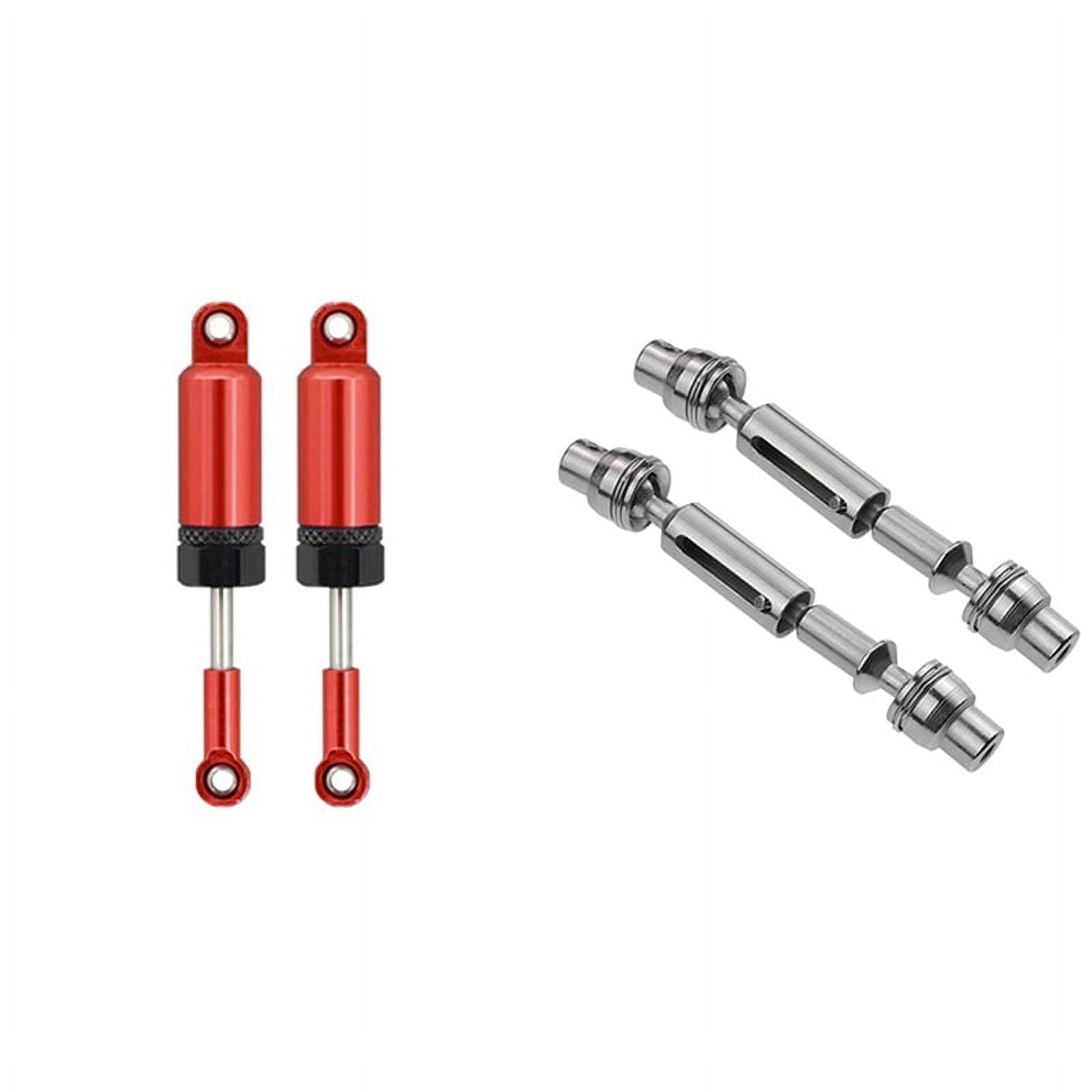 Internal Spring Rod 2 Set RC Car Part: 1 Set Aluminum Alloy Internal Spring & 1 Set Upgrade ...