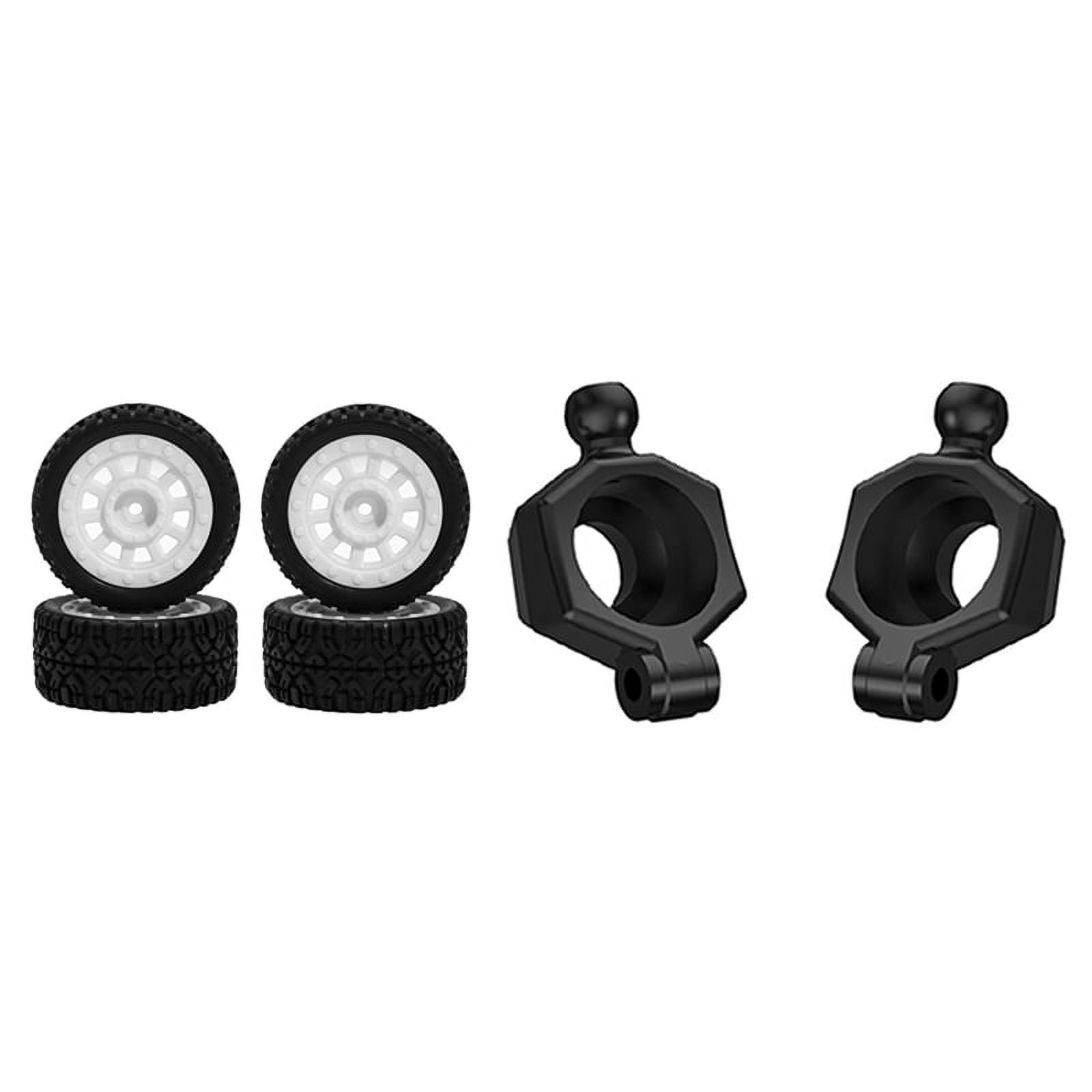 2 Set RC Car Part 1 Set RC Car Wheel Tires Tyres & 1 Set Rear Wheel