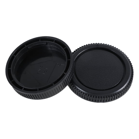 2 Set Rear Lens Caps and Body Protector Cover Caps Replacement for OM Mount OM-1 OM-2 OM-30 Cameras and Lens