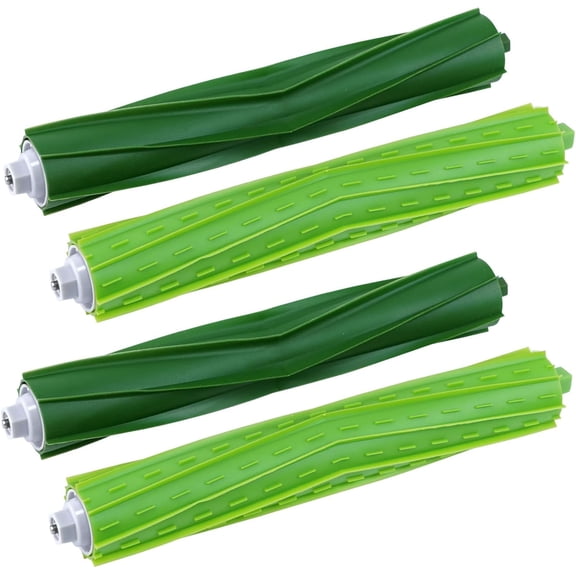 2 Set Replacement Roller Brushes Compatible for Roomba E & I & J Series, i7 i7+ i3 i3+ i6+ i8+ j7 j7Plus E5 E6 E7, Vacuum Cleaner Accessories, Multi-Surface Rubber Brush