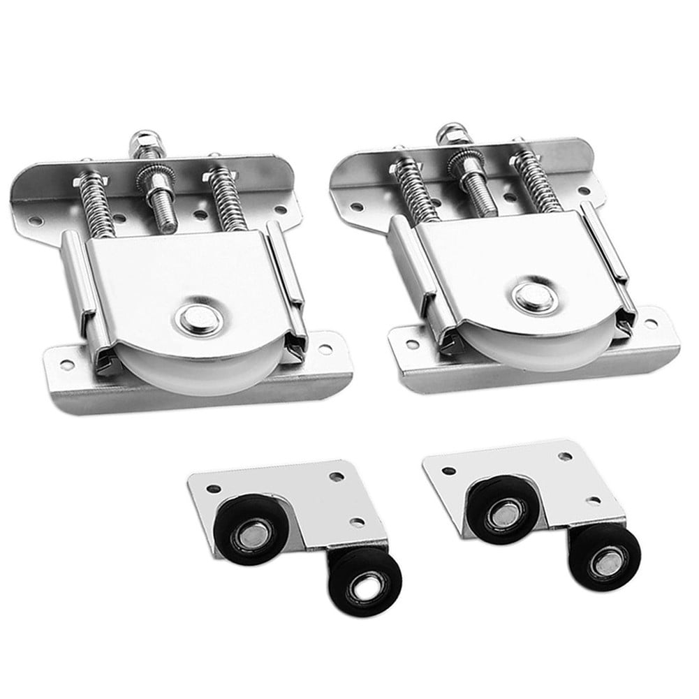 2 Set Sliding Door Wheels Rollers Wardrobe Door Wheels Wardrobe