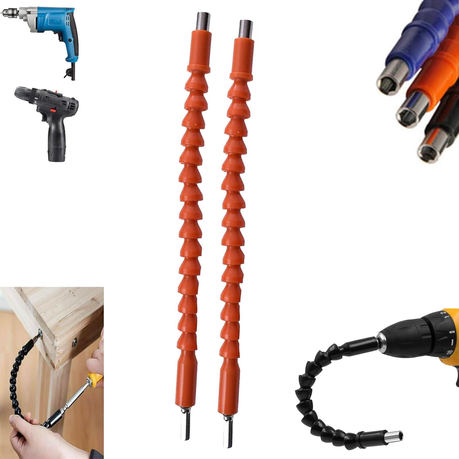 2 Set Superbit, Super Bit Flexible Drill Bit Extension, Superbit