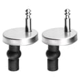 thumbnail image 1 of 2 Set Toilet Seat Hinge Fixings with 45m/1.77" Base, for Top Fixing Bolt Expansion Screw Cover Buckle, 1 of 6