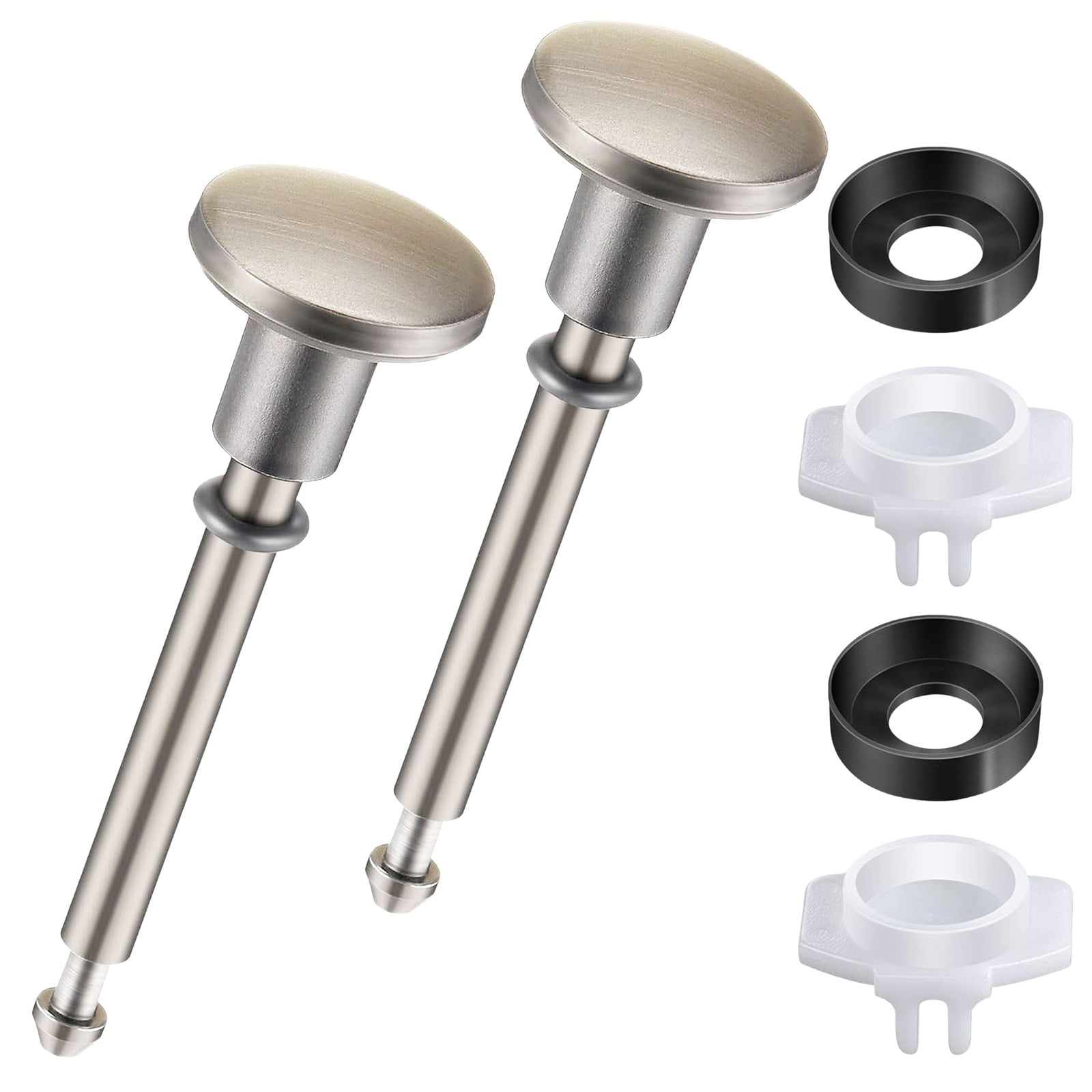 2 Set Tub Spout Diverter Repairing Kit, Including 2 Diverter Stems 2 ...