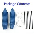 thumbnail image 1 of 2 Set Universal Silicone Rack and Pinion Steering Boot Pinion Boot Gaiter Kit, 1 of 8