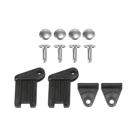 Unique Bargains 2 Set Vehicle Rear Plastic Sunshade Sunblind Repair Kit for BMW 525i 528i 530i 540i
